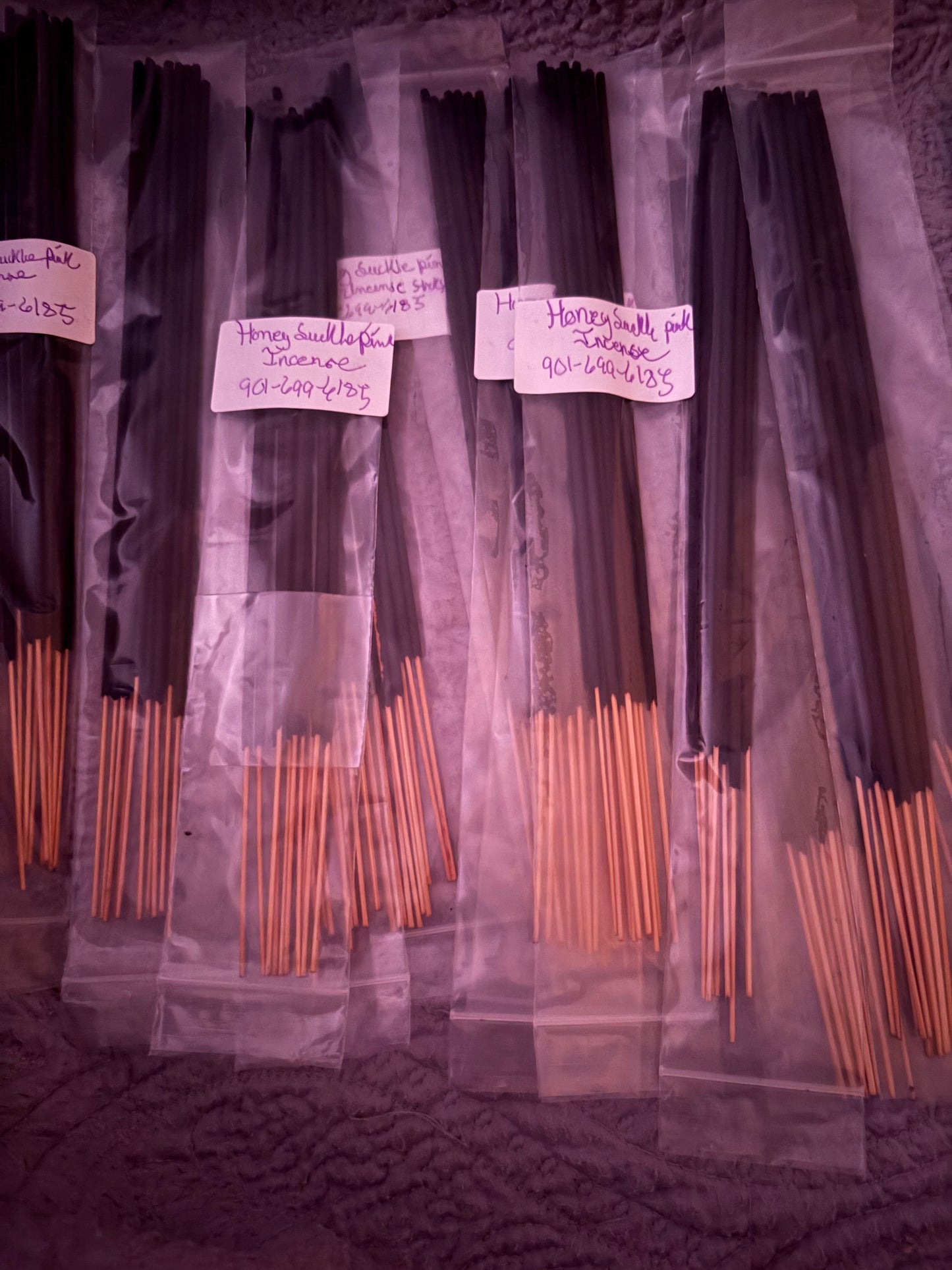 Honey Suckle Pink Incense