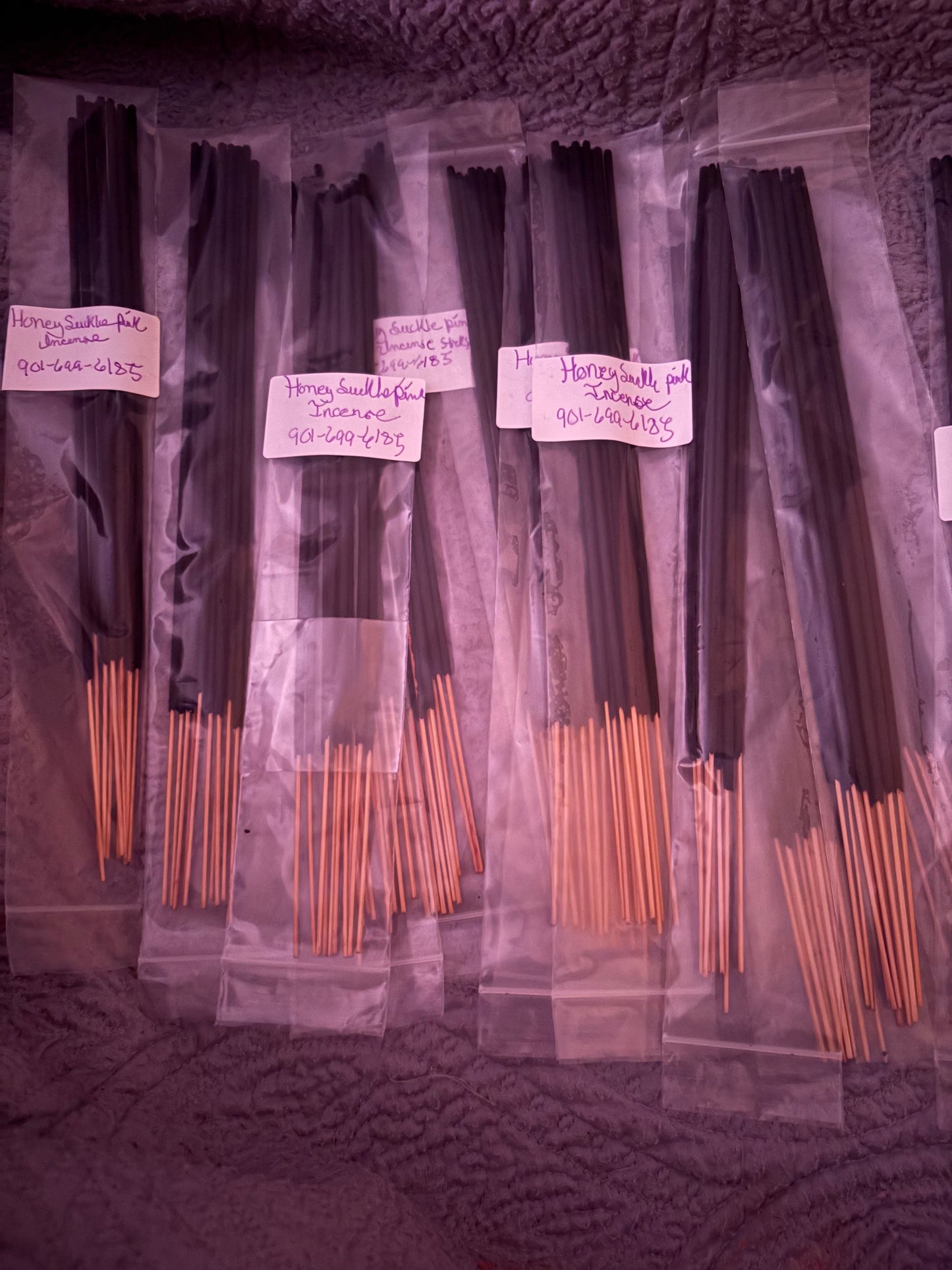 Honey Suckle Pink Incense